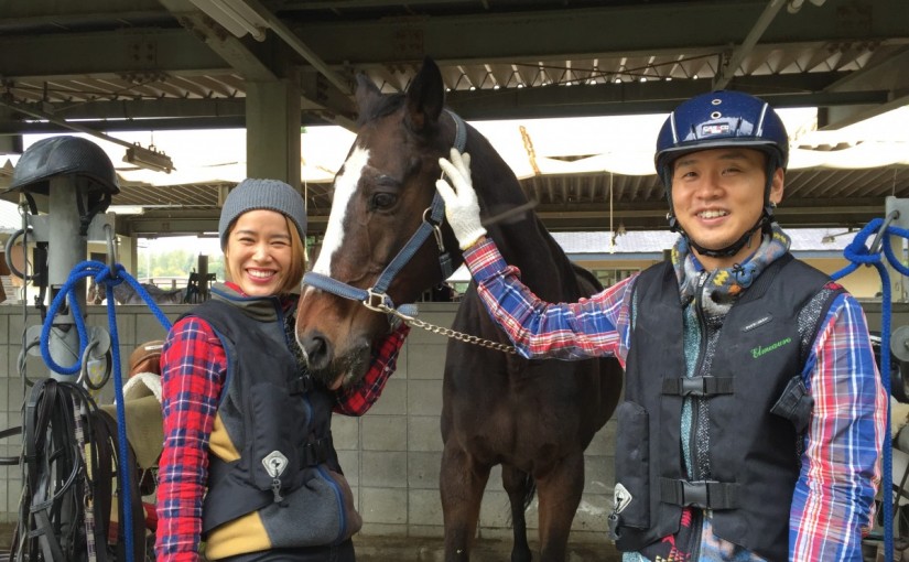 体験乗馬を行いました(大阪府大阪市/N様)