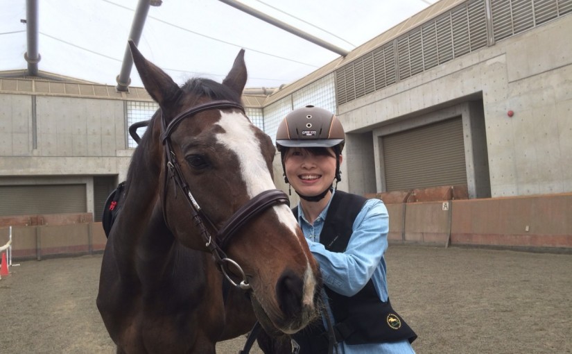 乗馬クラブで乗馬体験１回コースを行いました。【大阪市／Ｋ様】