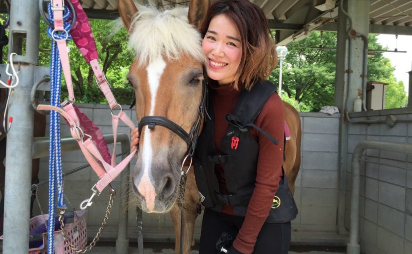 乗馬クラブで洗い場の風景を撮影しました（大阪府/鶴見緑地乗馬苑）