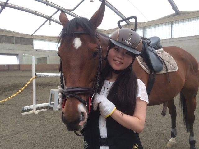乗馬クラブの初心者４回コース（乗馬体験）。【大阪市/鶴見緑地乗馬苑】