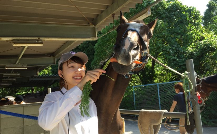 乗馬クラブで体験乗馬を行いました（大阪府大阪市/Ｉ様）
