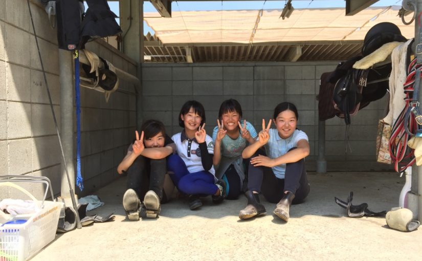 乗馬クラブの１日♪（大阪府/鶴見緑地乗馬苑）