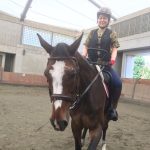 乗馬クラブで乗馬体験１回コースを行いました【大阪市/鶴見緑地乗馬苑】