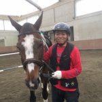乗馬クラブで乗馬体験１回コースを行いました【大阪市/鶴見緑地乗馬苑】