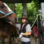 乗馬クラブで乗馬体験１回コースを行いました【大阪市/I様】