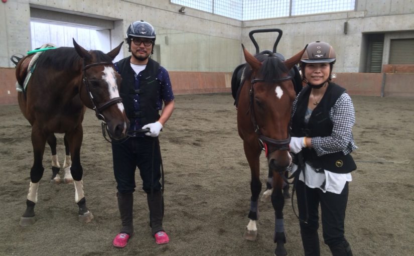 乗馬クラブの初心者４回コースで軽速歩にチャレンジ！（生駒市/鶴見緑地乗馬苑）