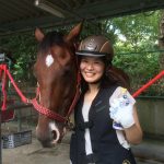 乗馬クラブのエンジョイ８回コースですっかり仲良くなりました！（寝屋川市/鶴見緑地乗馬苑）