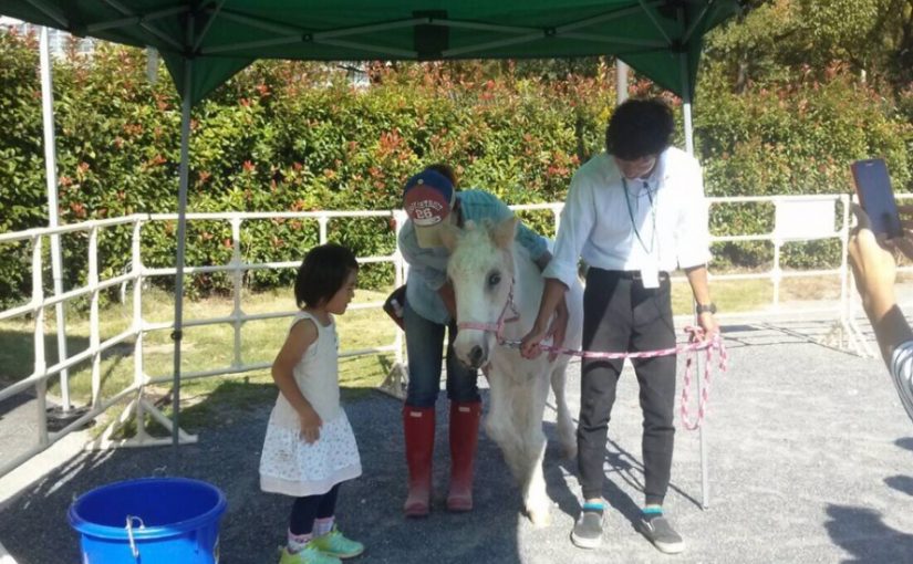 緑地公園イベントでシロちゃん大活躍！