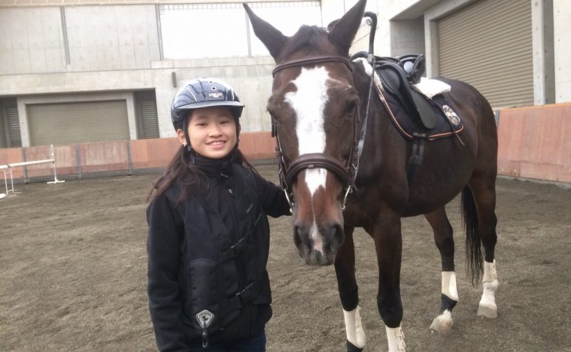 乗馬体験はあっという間。まだまだ乗っていたいっ(>_<)