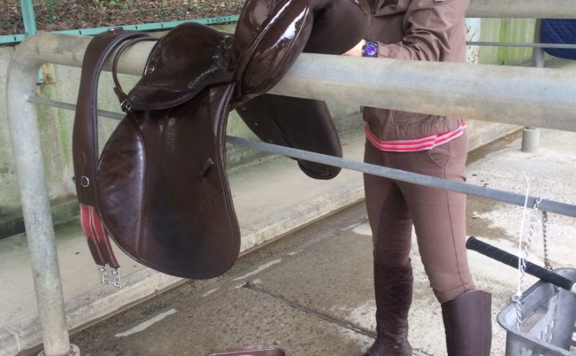 鞍のお手入れはお肌のお手入れに通ず！？